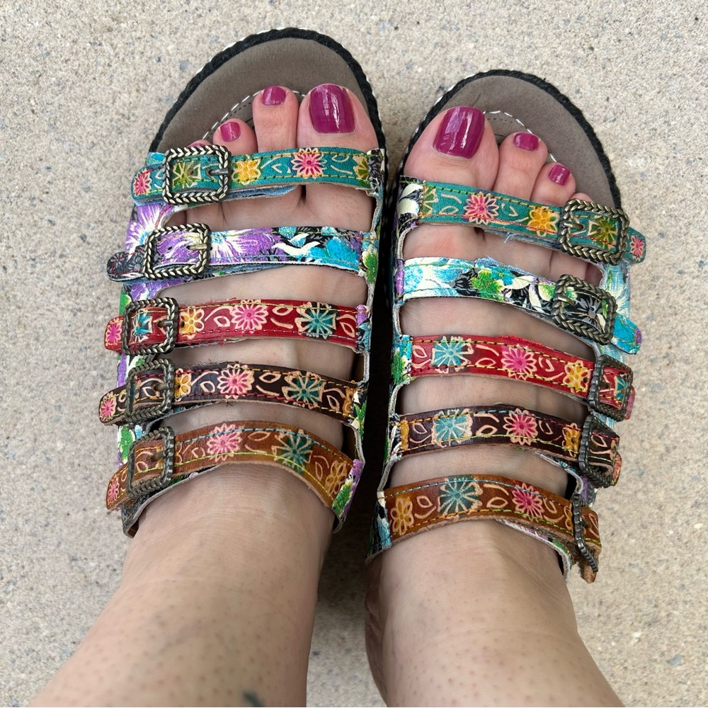 Spring Step L’Artiste Platform Sandals - Picture 11 of 15